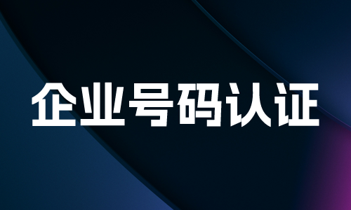 手机号码认证
